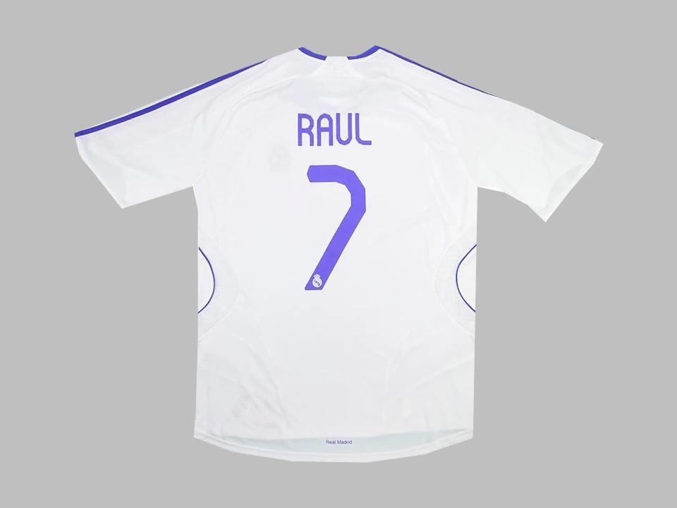 2007/08 Real Madrid Home Shirt Raul #7