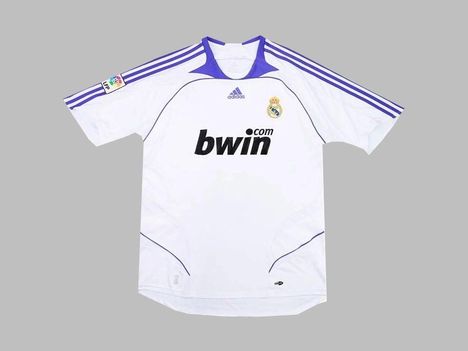 2007/2008 Real Madrid Home Shirt