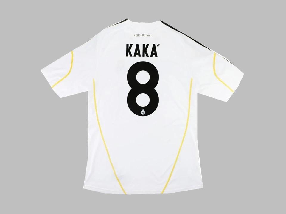 2009/2010 Real Madrid Domicile Chemise Kaka #8