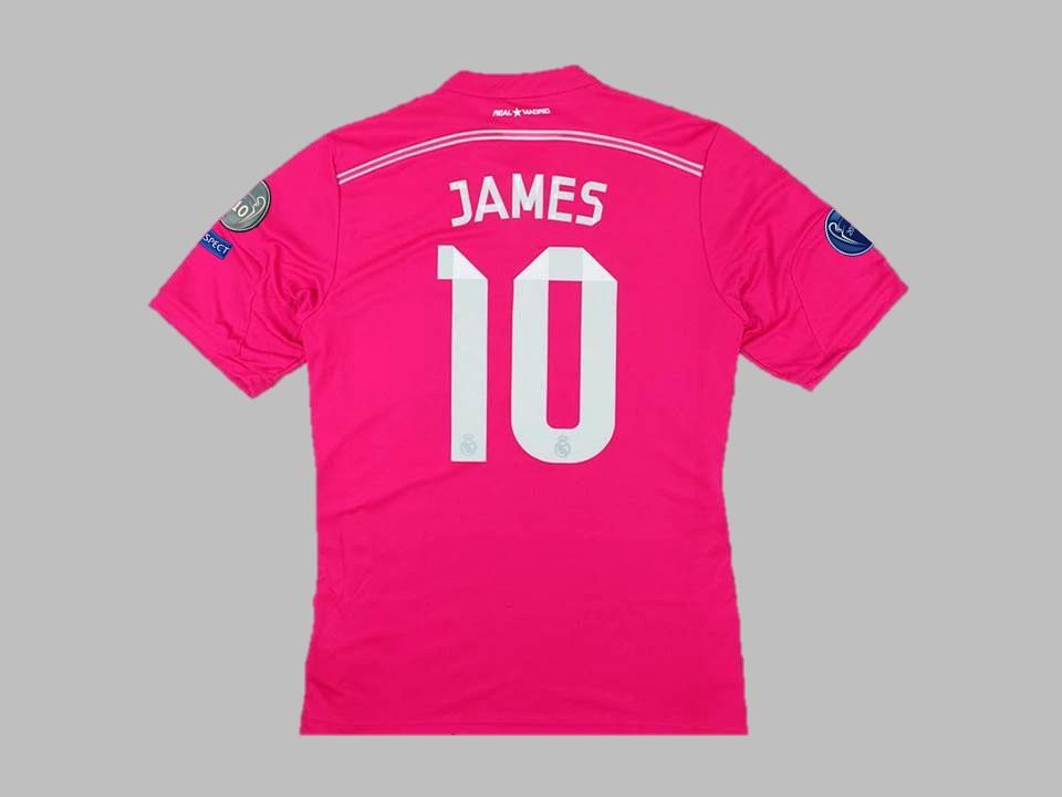 2014 2015 Real Madrid Exterieur Chemise James #10