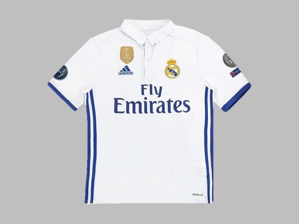 2016 2017 Real Madrid Home Shirt