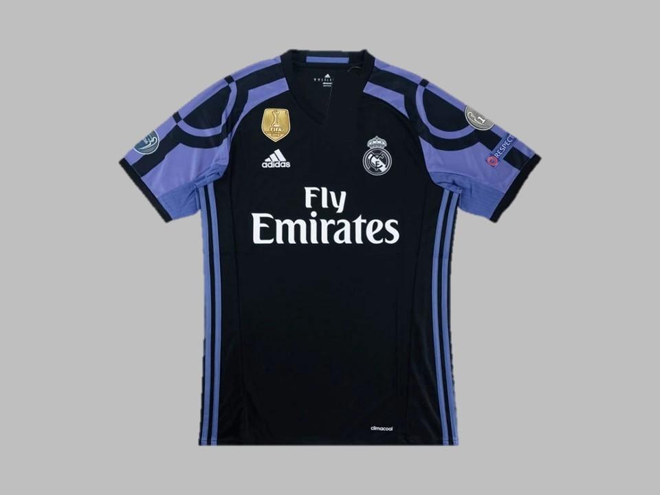 2016 2017 Real Madrid Exterieur Chemise Ucl Flocage Insigne