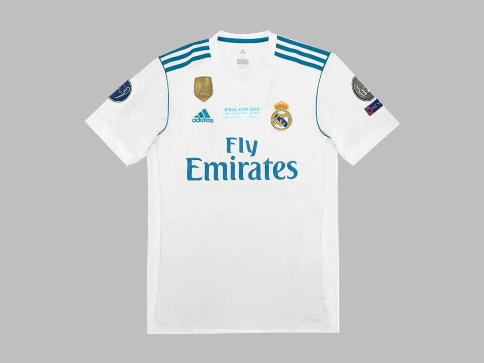 2017 18 Real Madrid Home Shirt