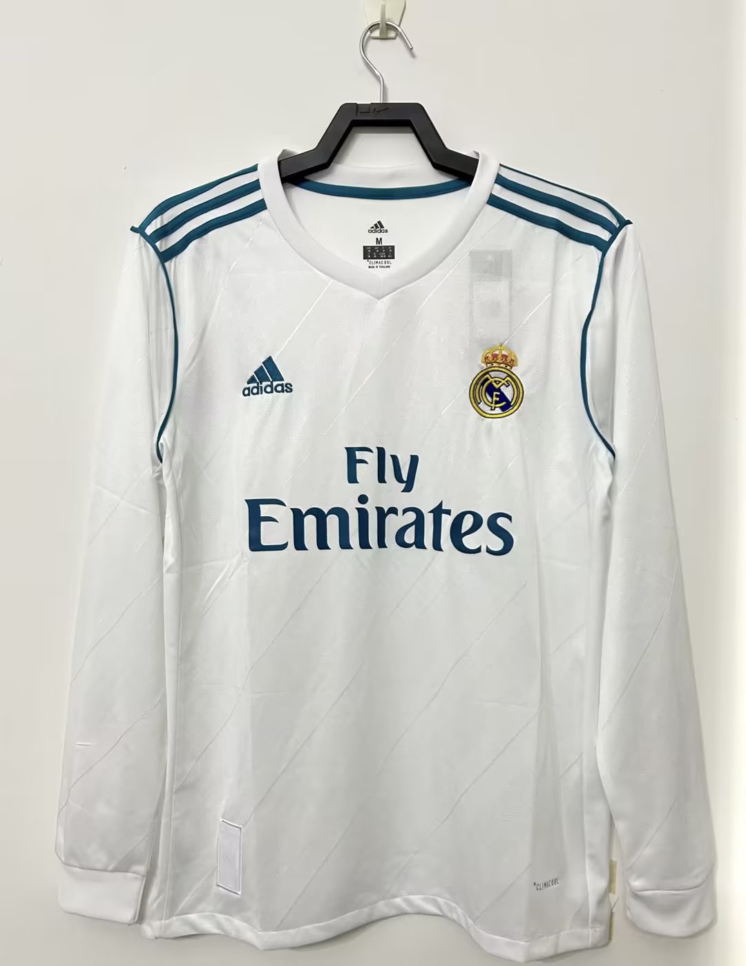 2017/18 Real Madrid Home Long Sleeves Jersey