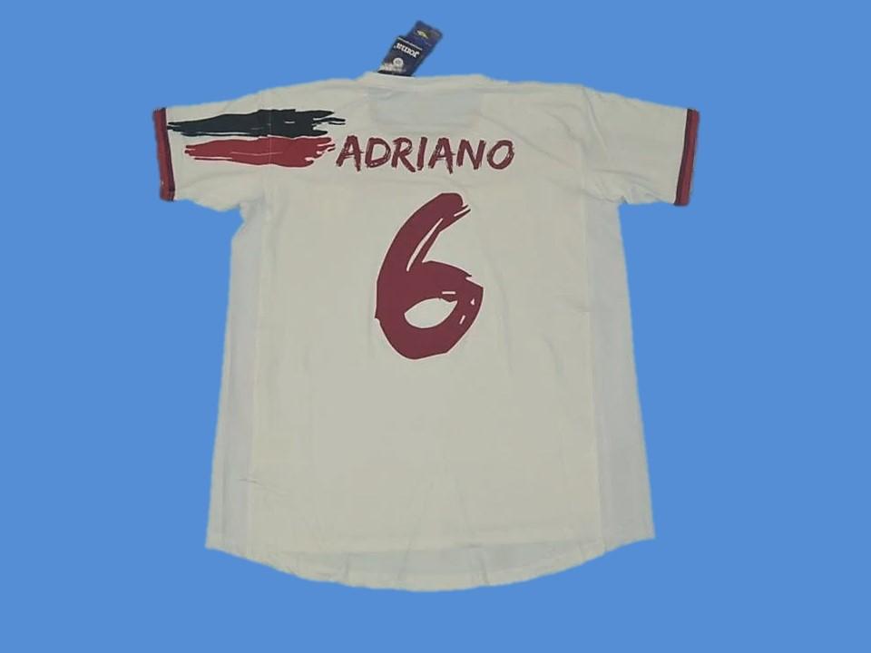 2006 2007 Sevilla Domicile Maillot Adriano #6