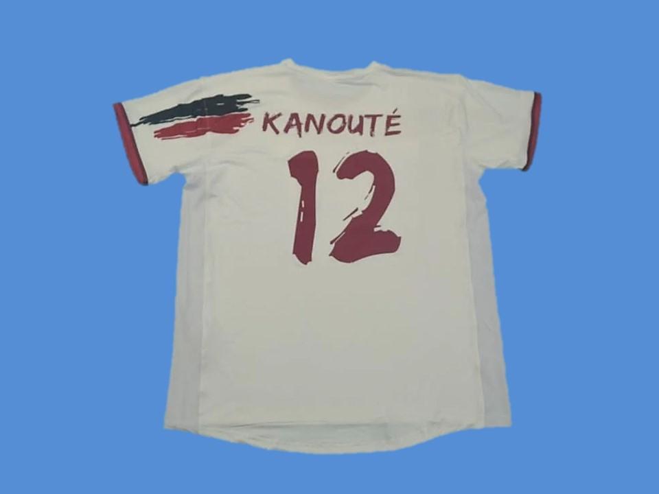 2006 2007 Sevilla Domicile Maillot Kanoute #12