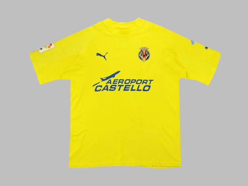 2005 2006 Villarreal Domicile Chemise