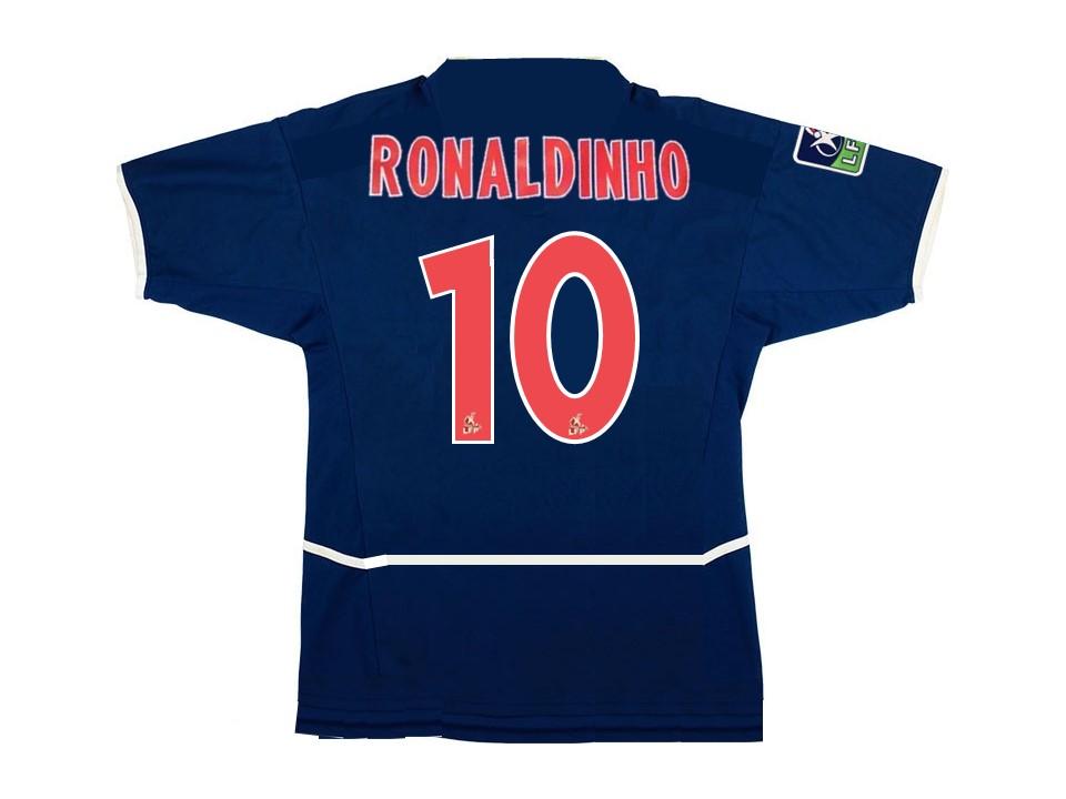 2002 PSG Domicile Chemise Ronaldinho #10