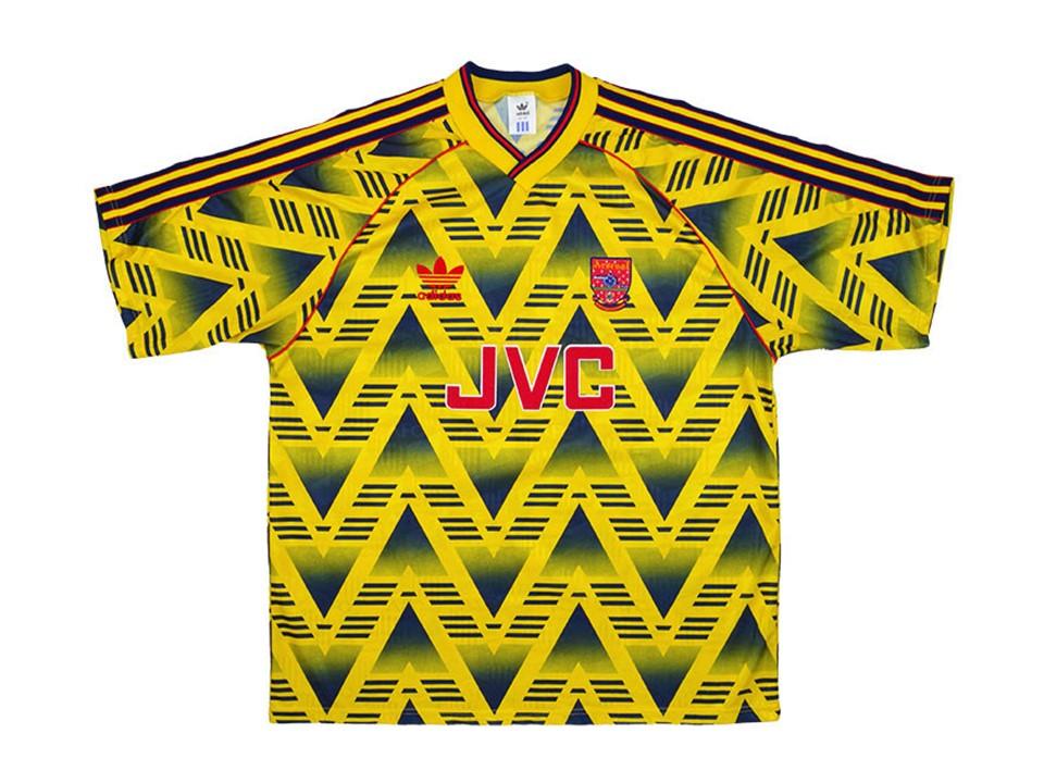 1991 1993 Arsenal Exterieur Maillot