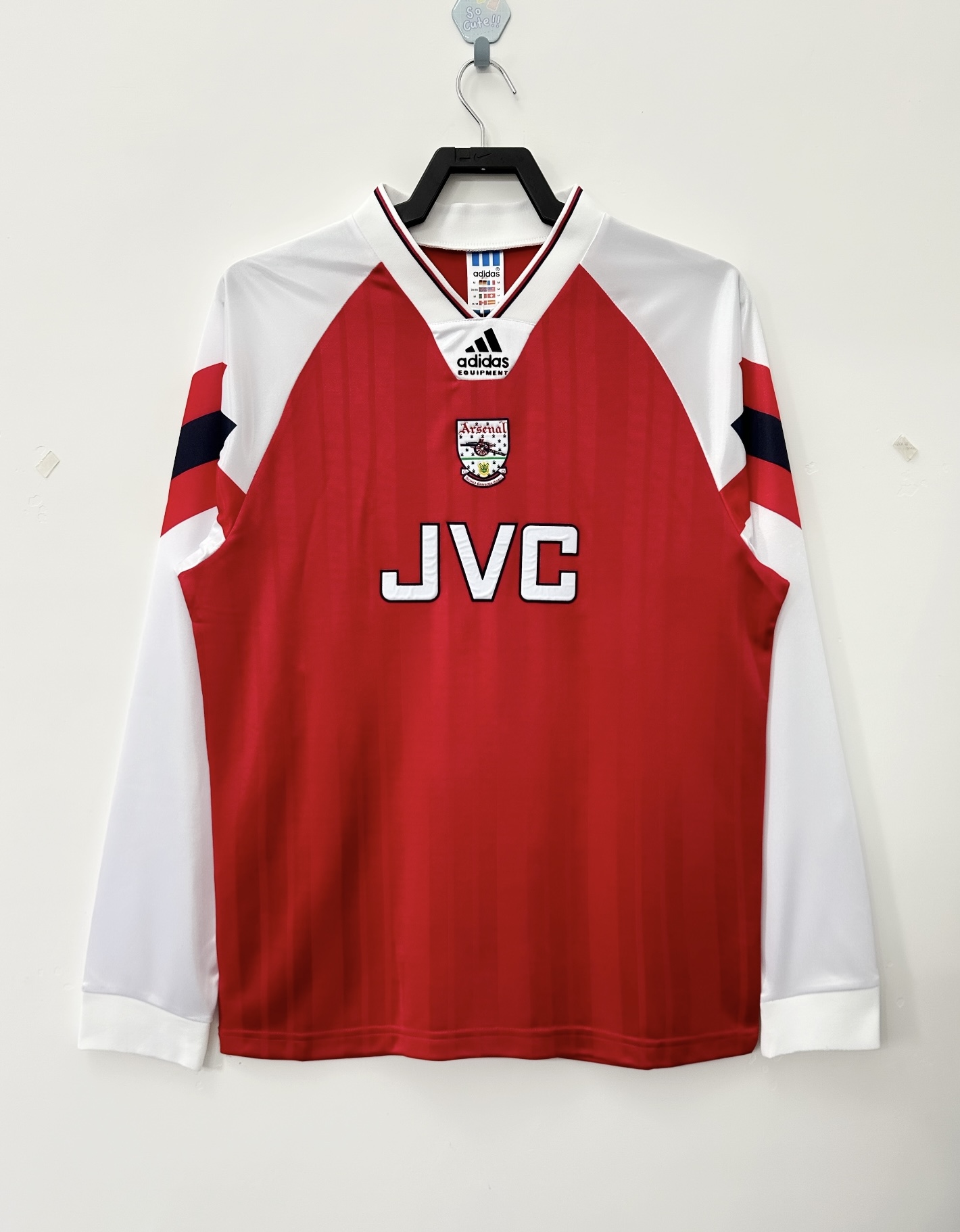 1992-1993 Arsenal Home Long Sleeves Jersey