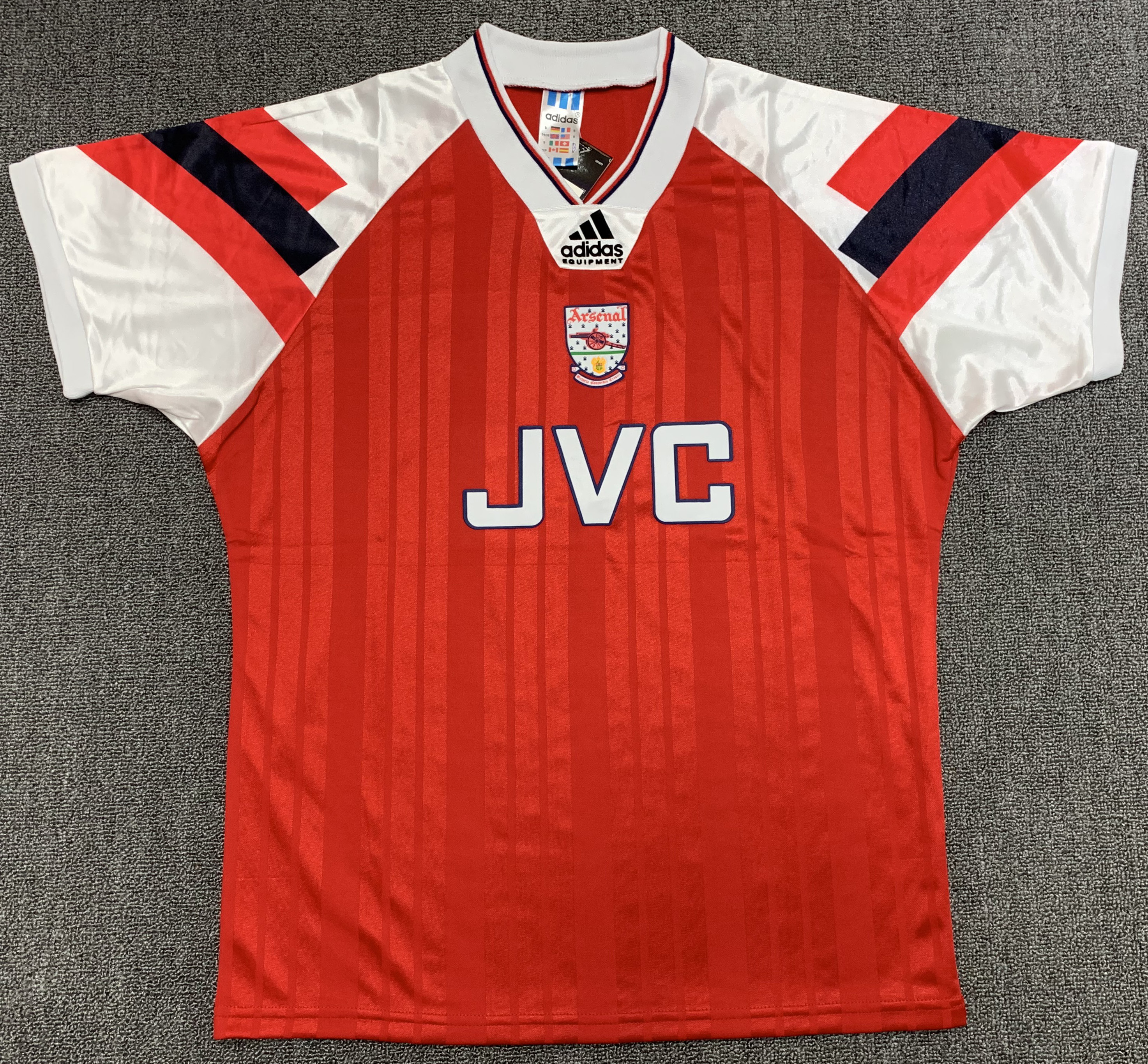 1992-1994 Arsenal Domicile Maillot