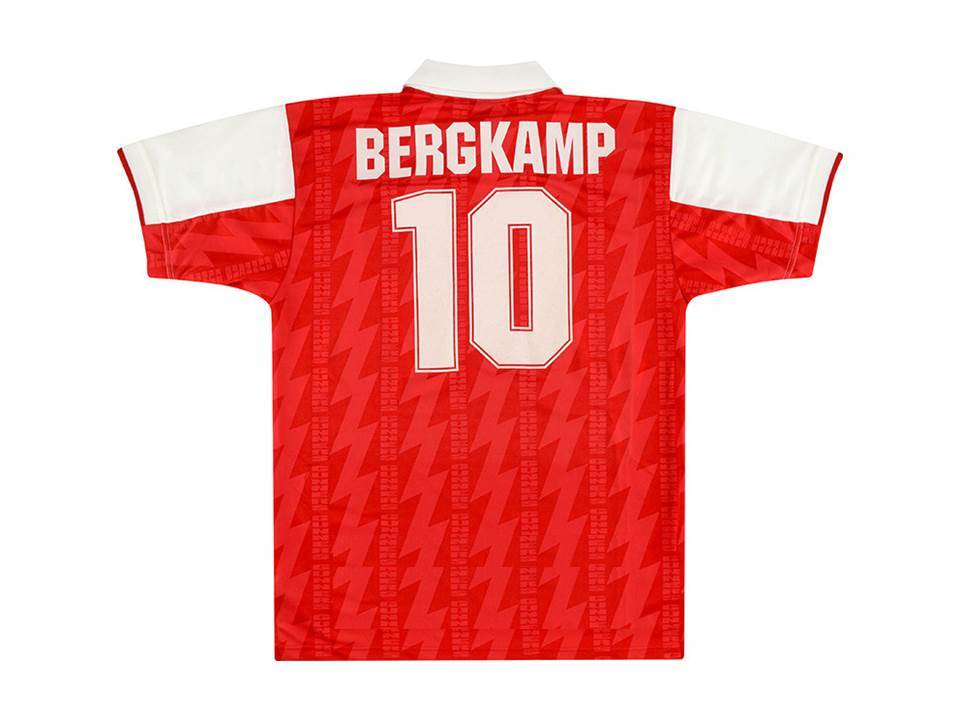 1994 Arsenal Domicile Maillot Bergkamp #10