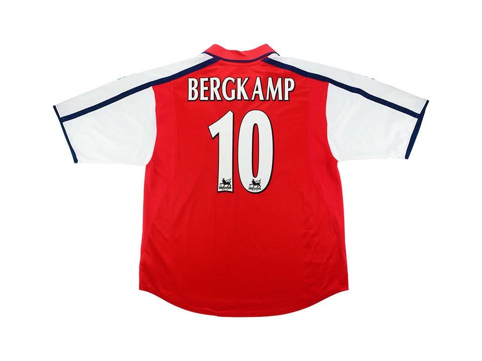 2000 Arsenal Domicile Maillot Bergkamp #10