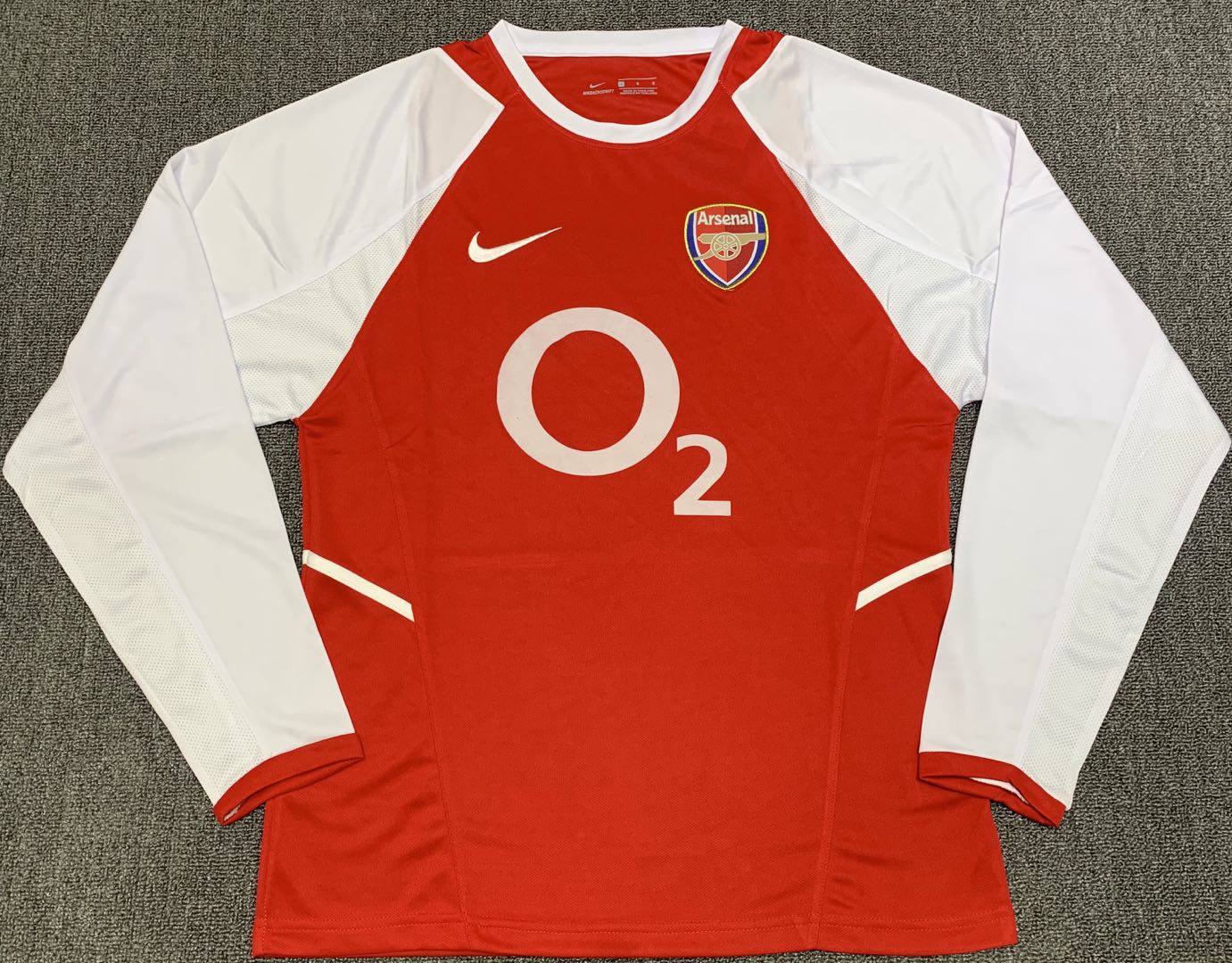 2002-2003 Arsenal Home Long Sleeves Jersey