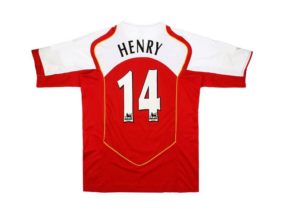 2004 05 Arsenal Domicile Maillot Henry #14