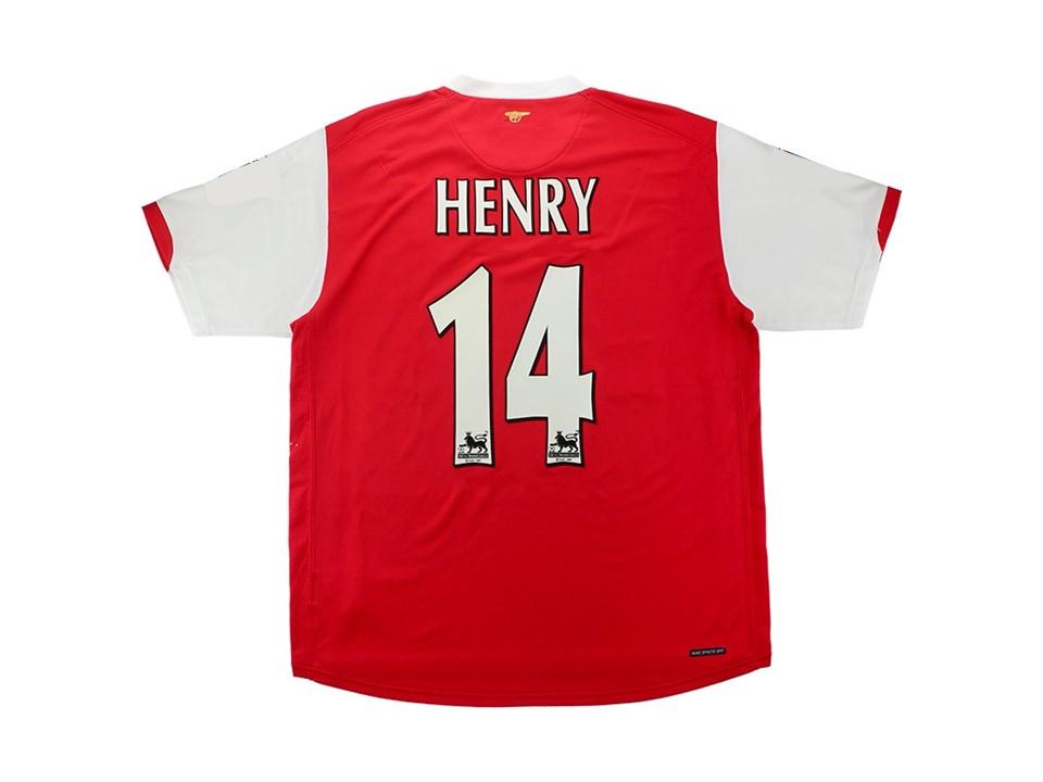 2006 07 Arsenal Domicile Maillot Henry #14