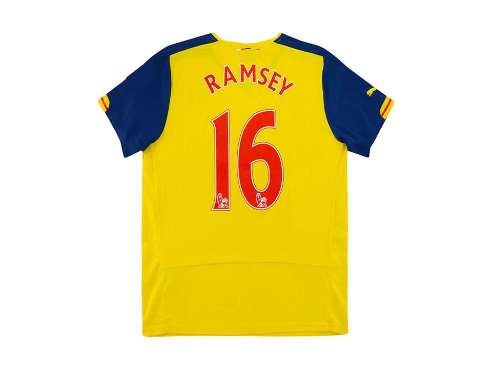 2014 2015 Arsenal Exterieur Maillot Ramsey #16