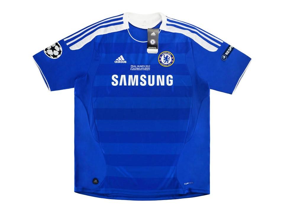 2012 Chelsea Home Shirt Ucl Patches Final