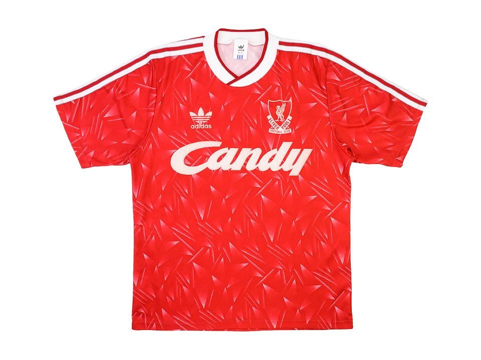 1989 1990 Liverpool Domicile Chemise