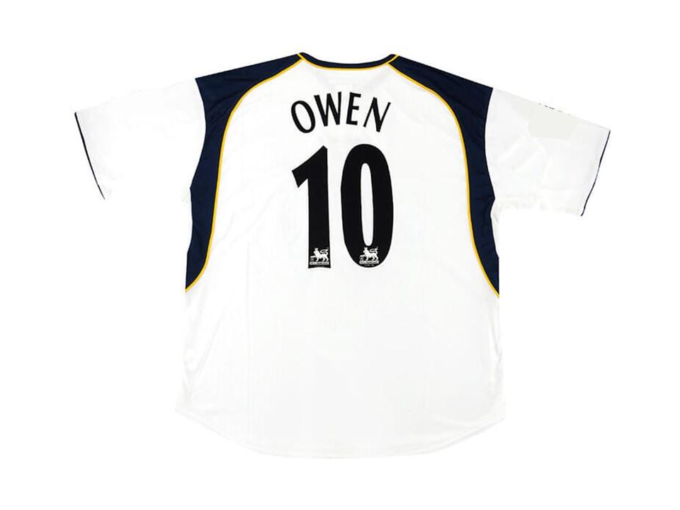 2001 Liverpool Away Jersey Super Cup Owen #10