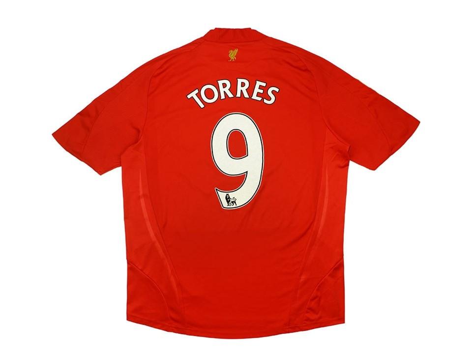 2008 2010 Liverpool Home Shirt Torres #9