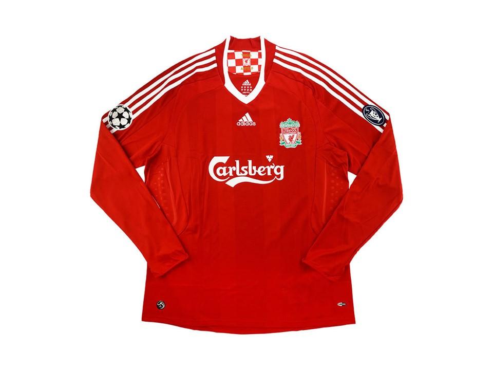 2008 2010 Liverpool Domicile Manches Longues Maillot