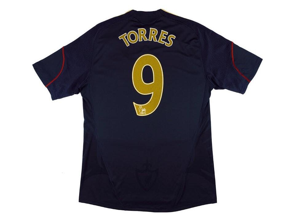 2009 2010 Liverpool Exterieur Chemise Torres #9