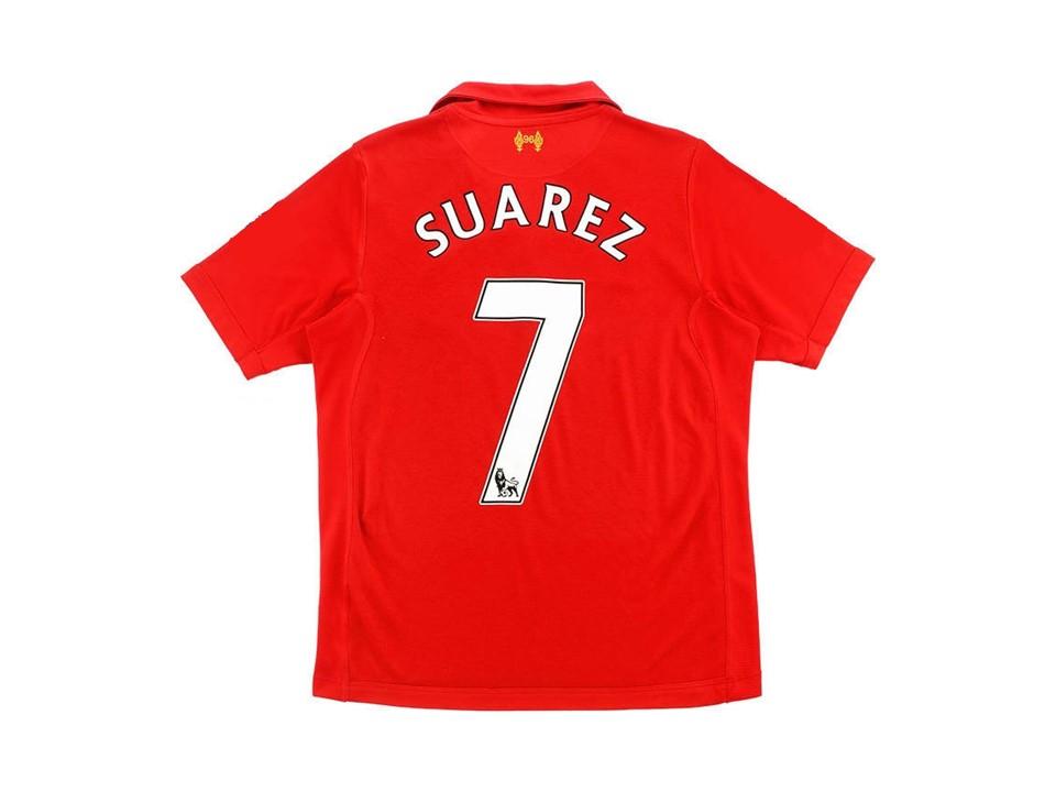 2012-13 Liverpool Home Jersey Suarez #7