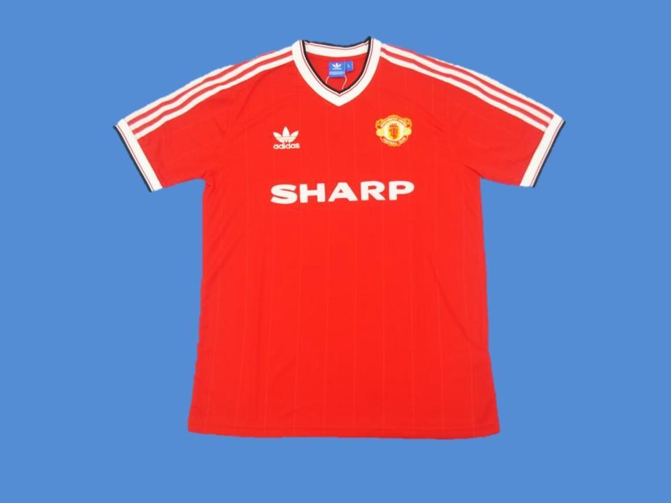 1984 Manchester United Home Jersey