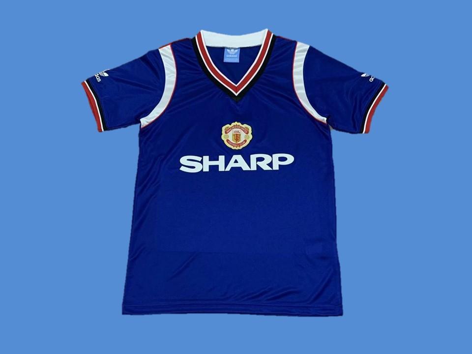 1984 Manchester United Exterieur Maillot