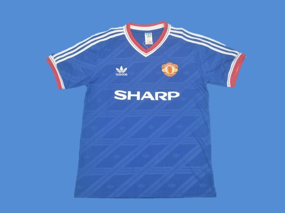 1986 1988 Manchester United Away Jersey