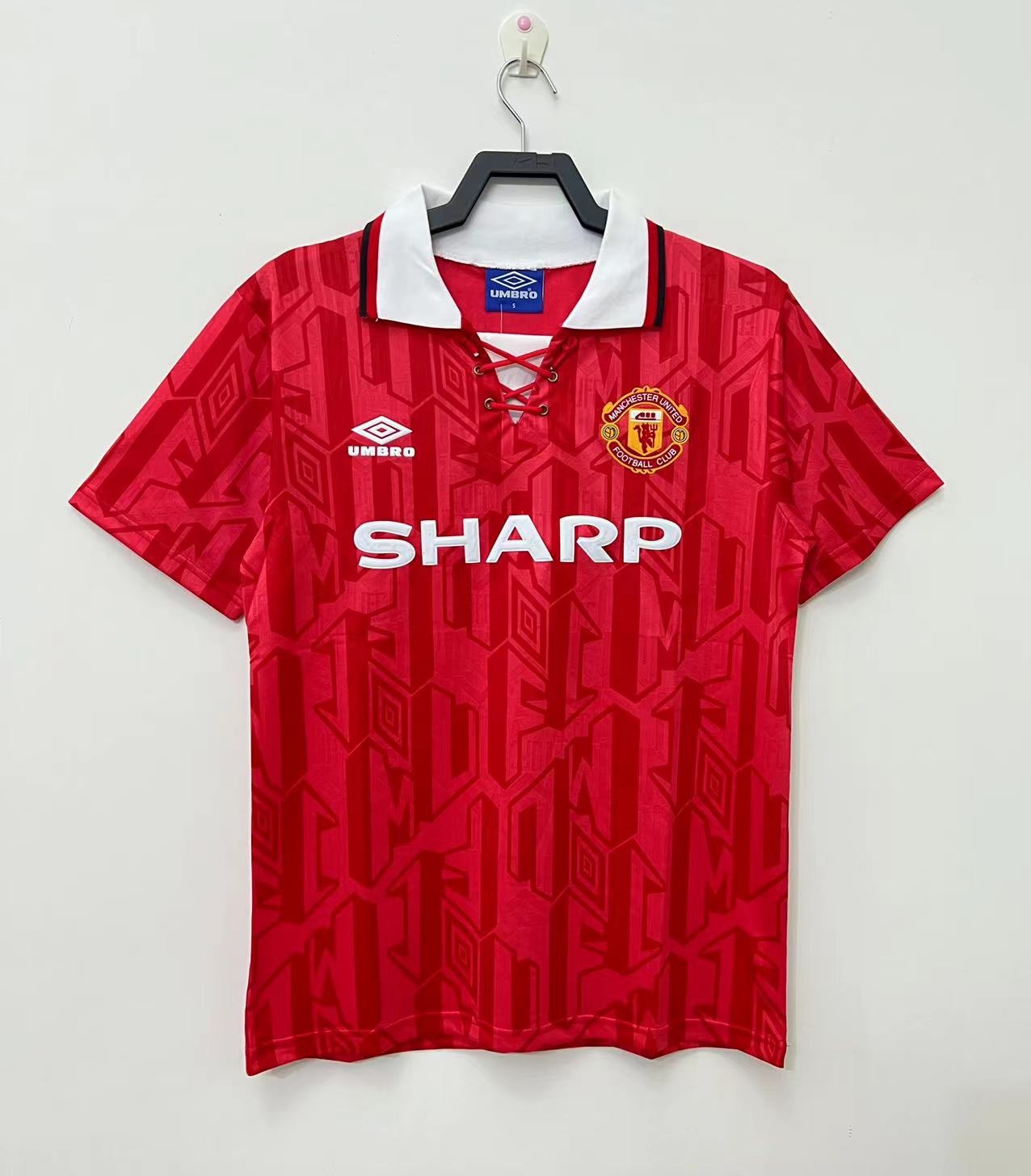 1992-1994 Manchester United Domicile Maillot