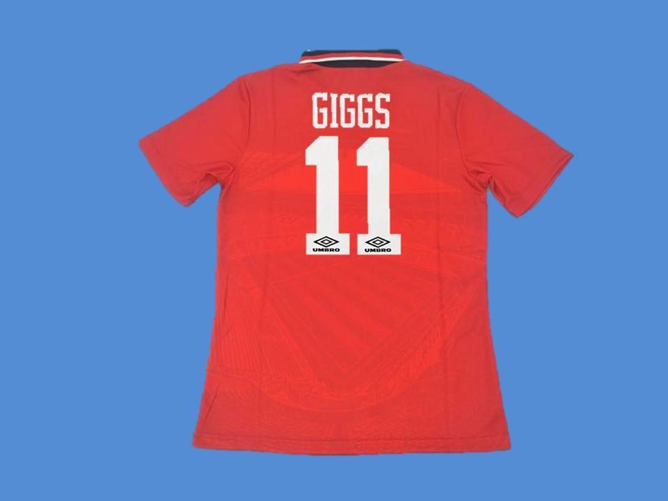 1994/1996 Manchester United Domicile Maillot Giggs #11