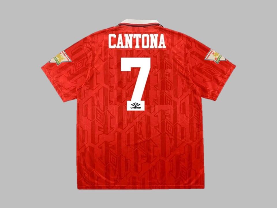 1994 Manchester United Home Shirt Cantona #7