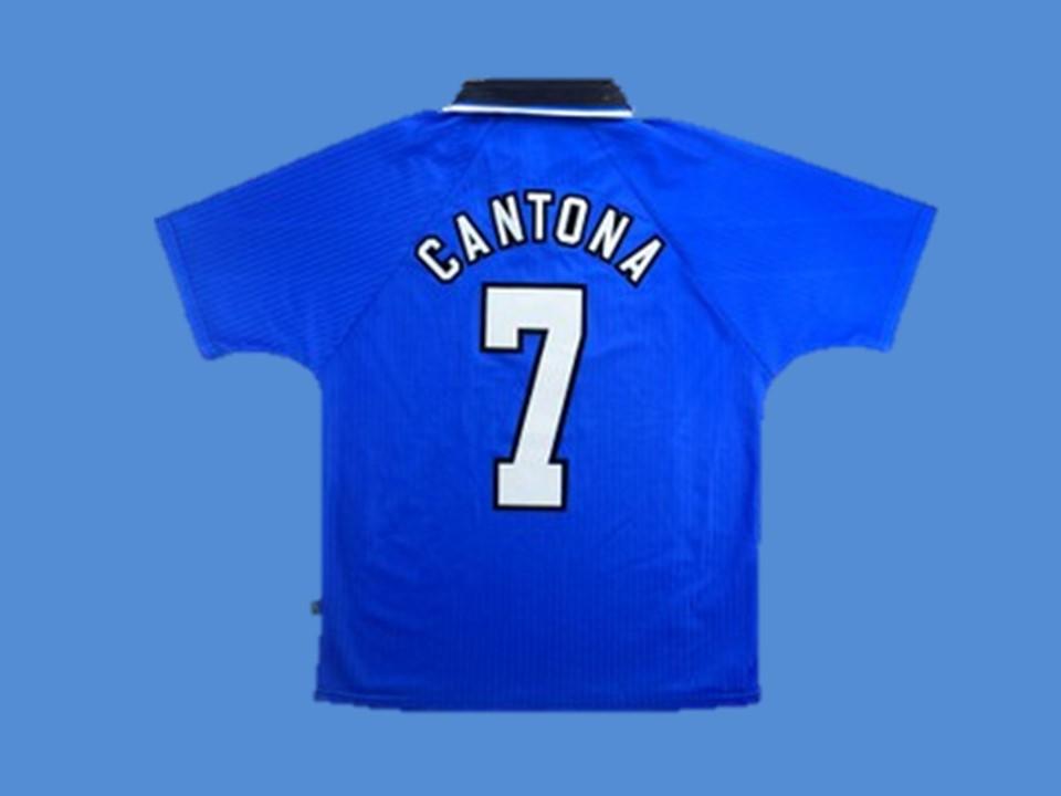 1996/1998 Manchester United Exterieur Maillot Cantona #7