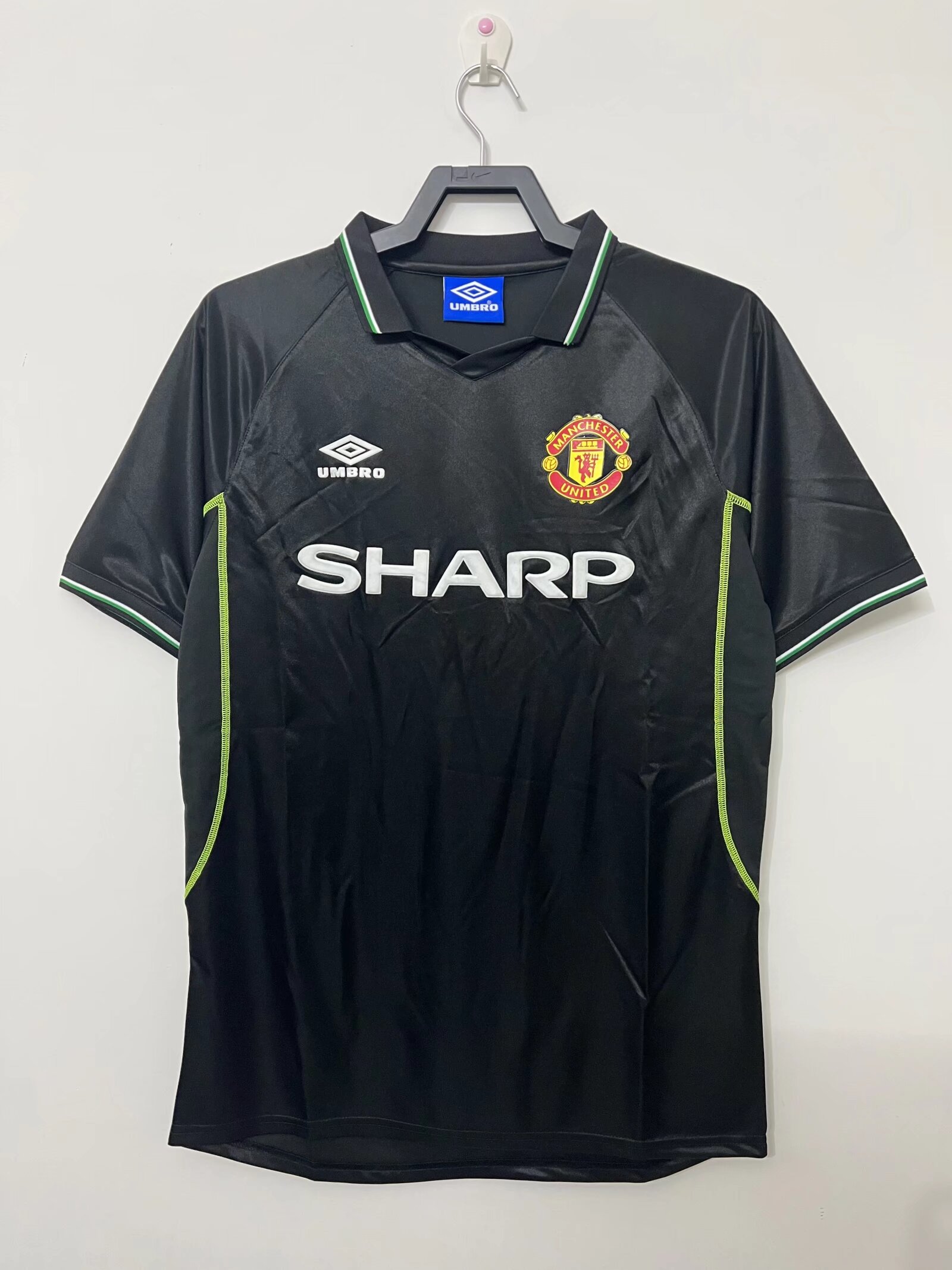 1998-1999 Manchester United Deuxieme Exterieur Maillot