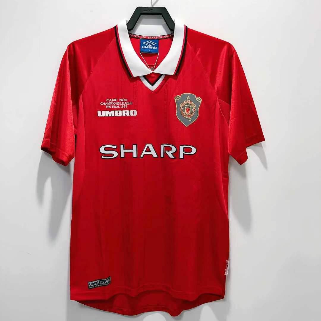 1999-2000 Manchester United Domicile Maillot