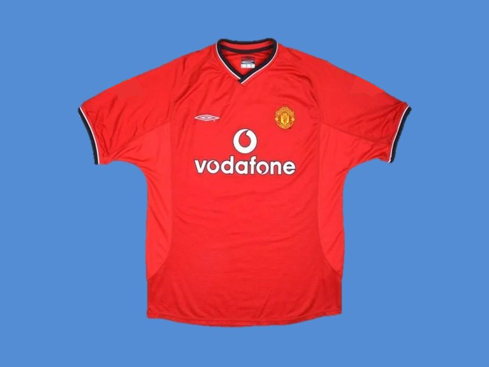 2000 2002 Manchester United Domicile Maillot