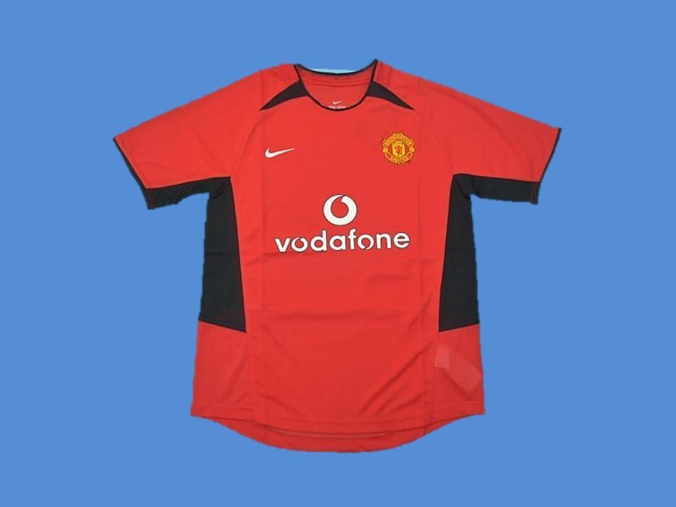 2002-003 Manchester United Domicile Maillot