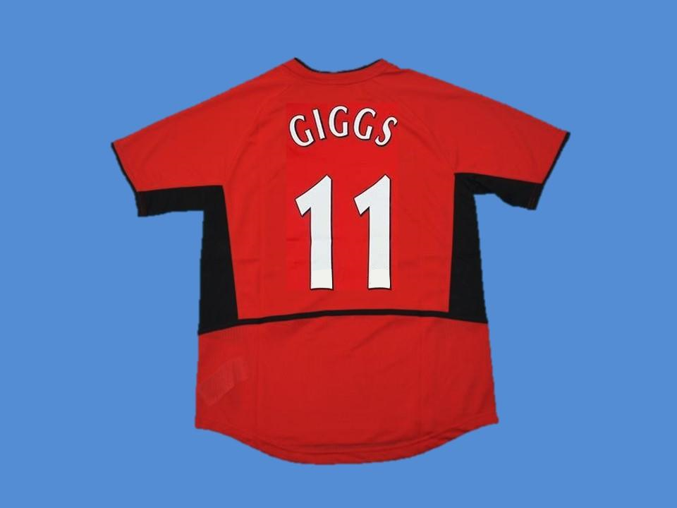 2002/2003 Manchester United Domicile Maillot Giggs #11