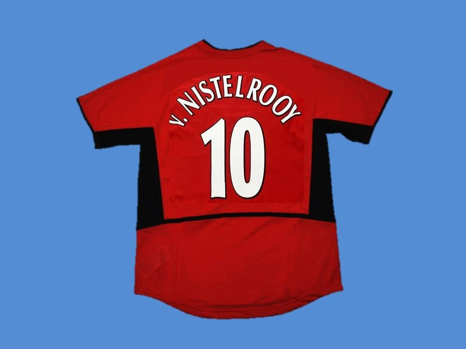 2002/2003 Manchester United Home Jersey V. Nistelrooy #10