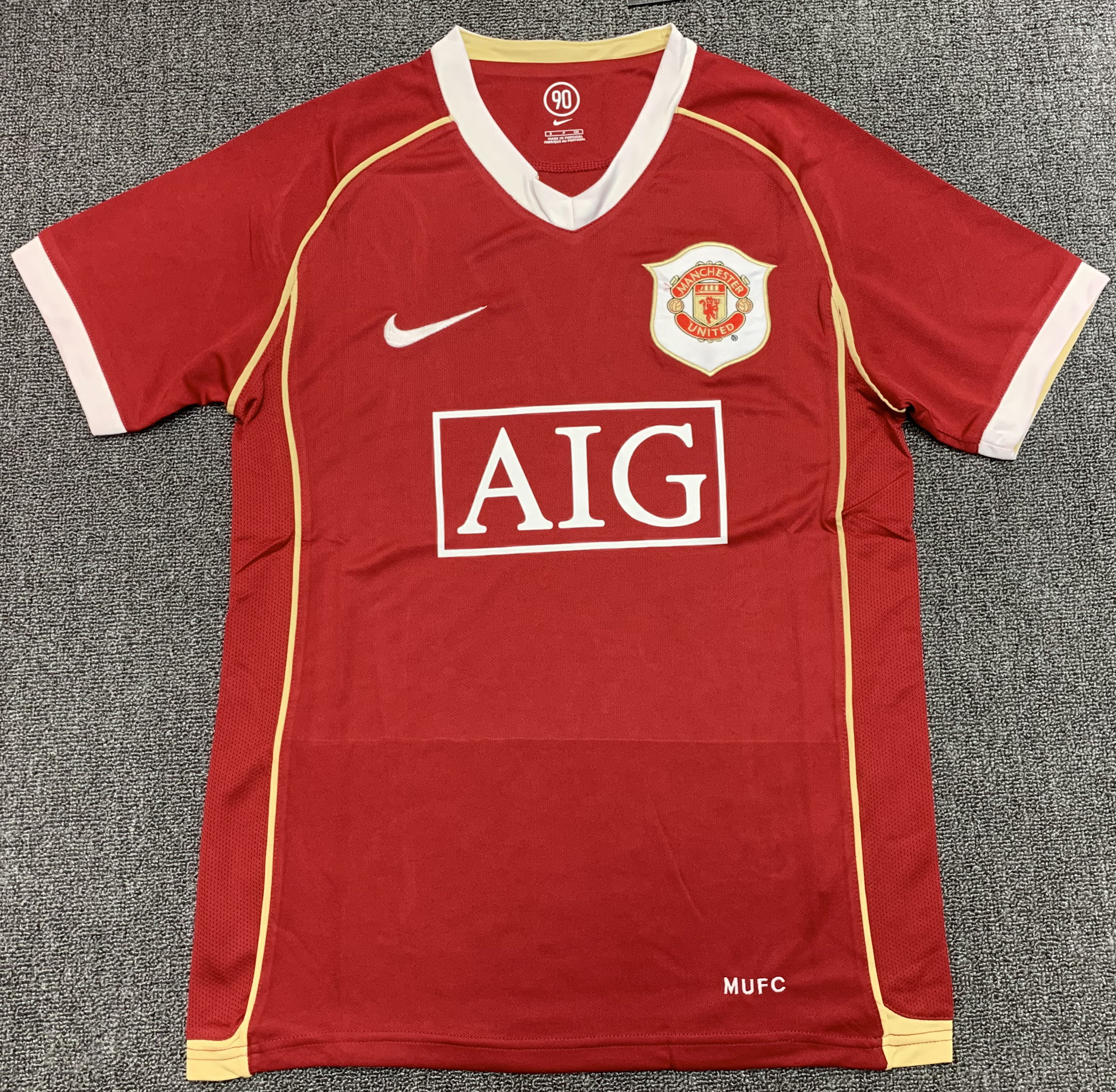 2006-2007 Manchester United Home Jersey