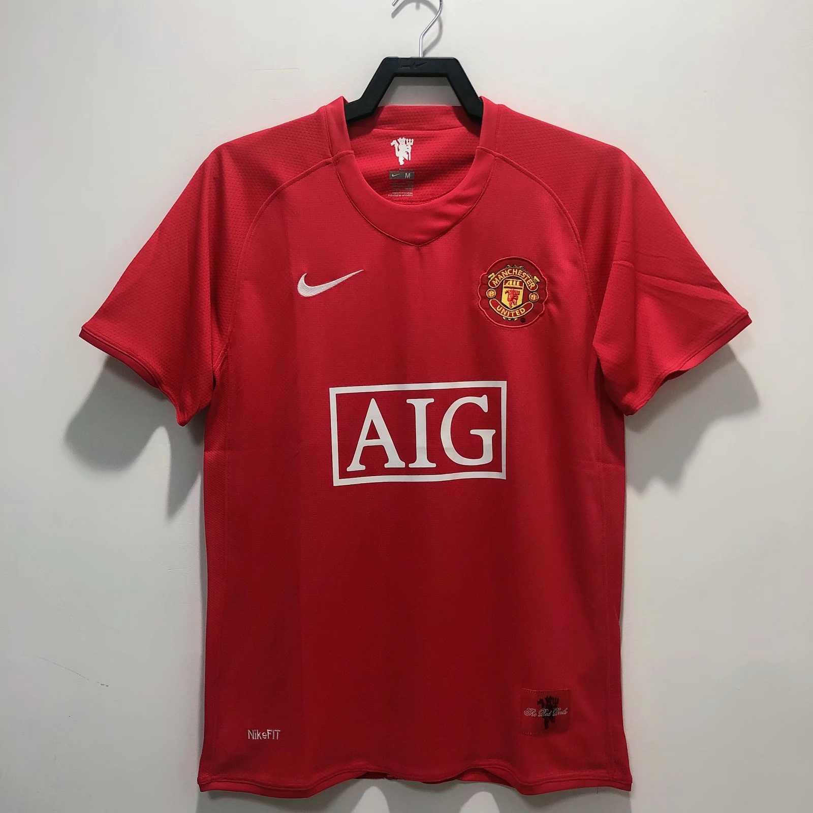 2007-08 Manchester United Domicile Maillot