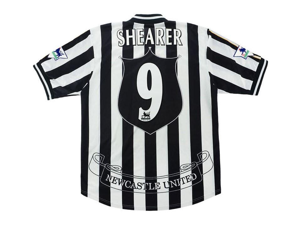 1997/1999 Newcastle United Domicile Chemise Shearer #9