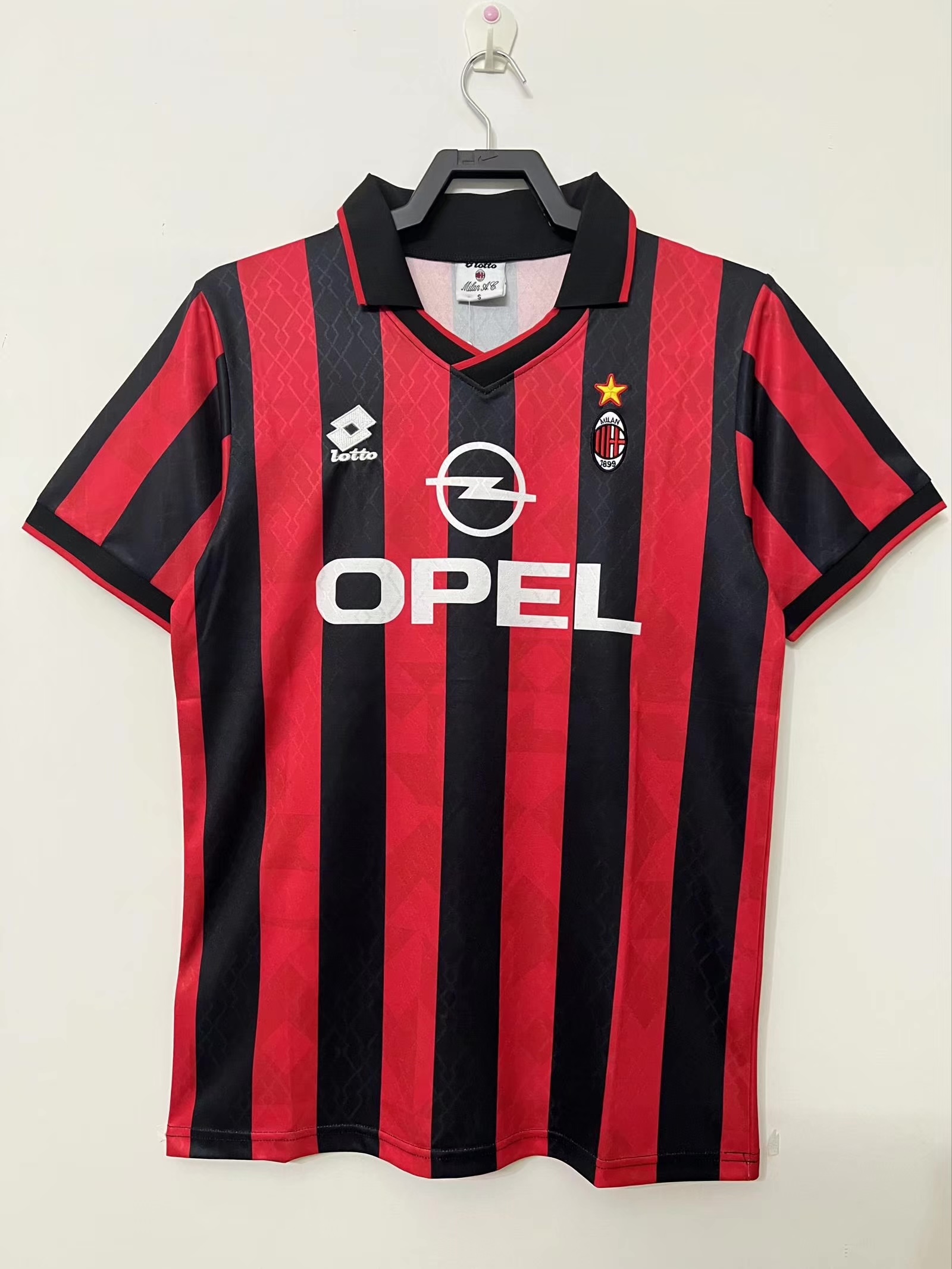 1995-1996 AC Milan Home Jersey