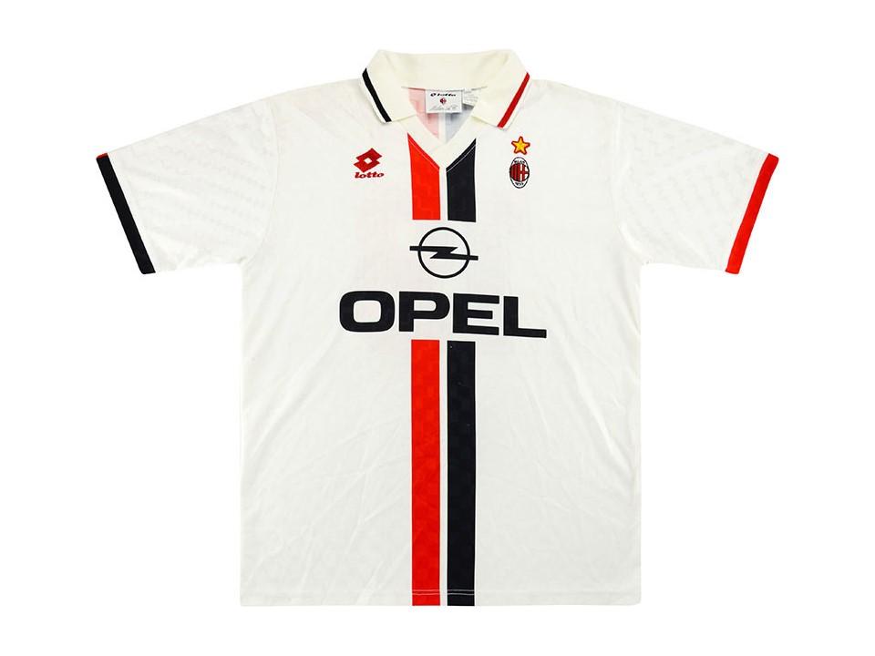 1995 1996 AC Milan Exterieur Chemise