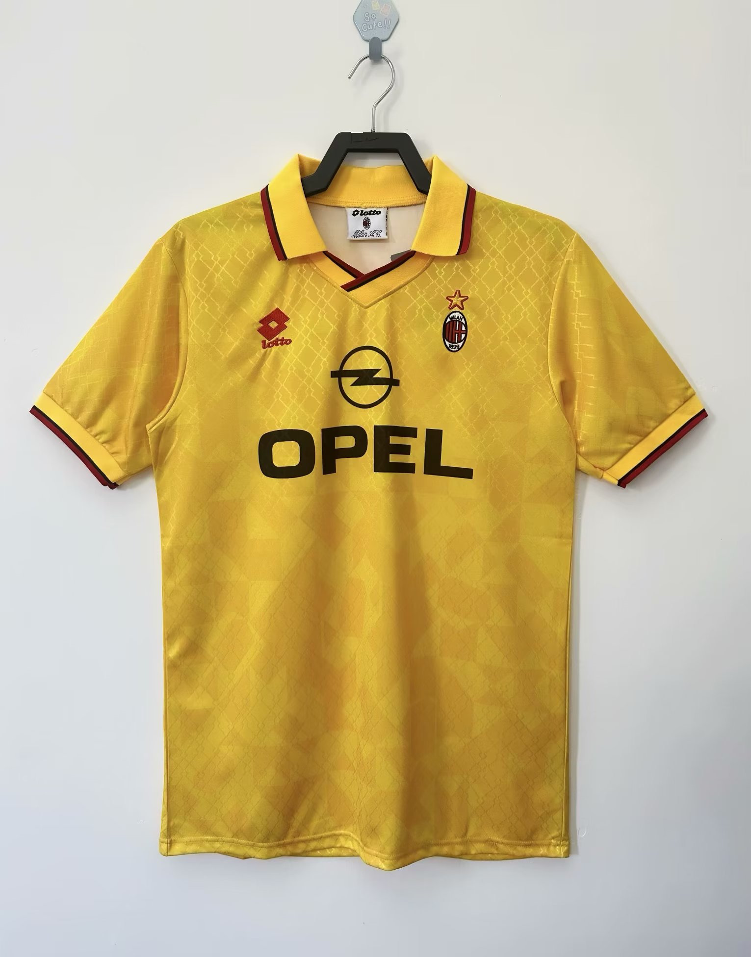 1995-96 AC Milan Second Away Jersey