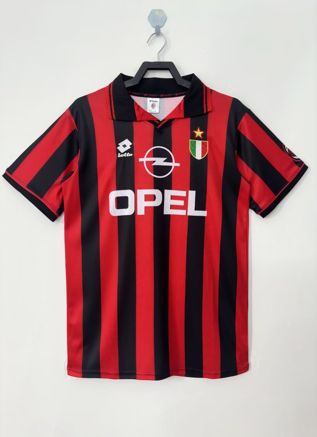 1996-1997 AC Milan Home Jersey