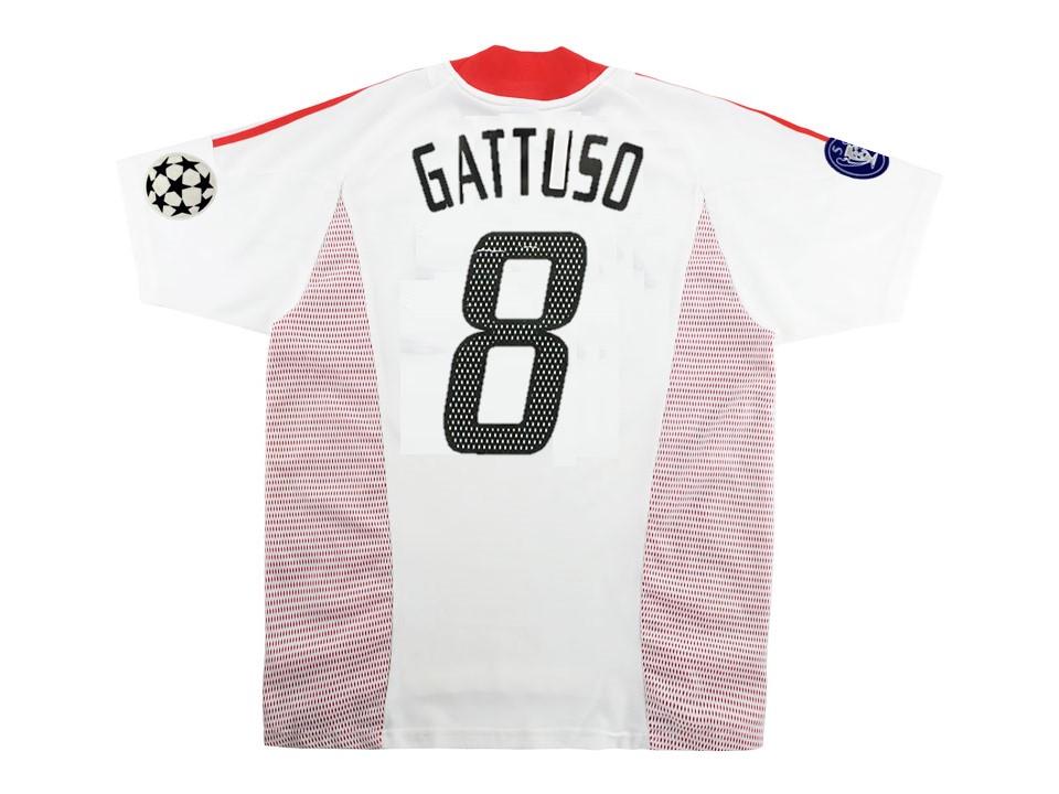 2002 2003 AC Milan Away Shirt Gattuso #8