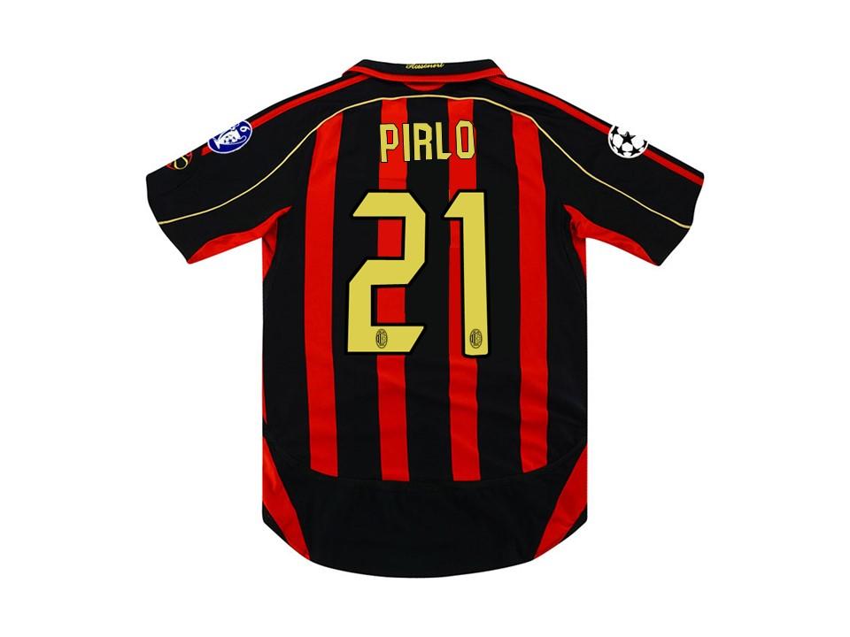 2006 2007 AC Milan Home Shirt Pirlo #21